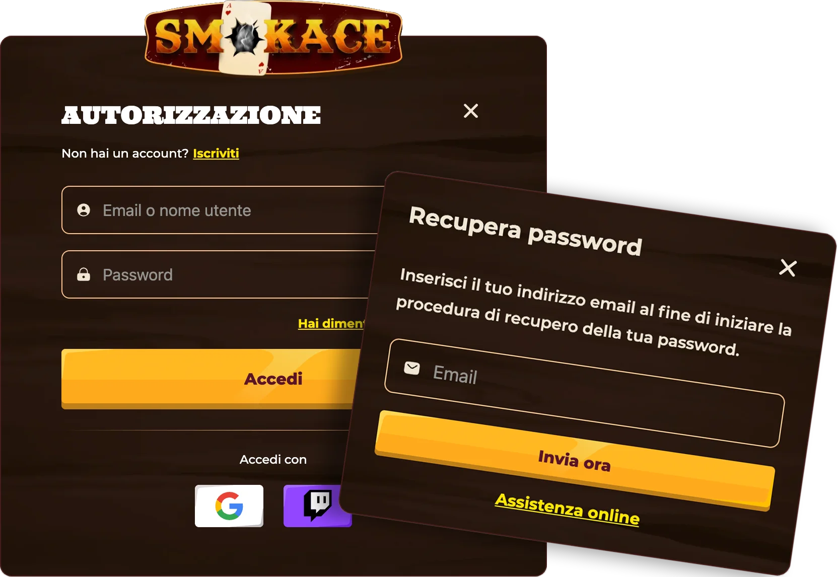 SmokAce Casino: Login e Registrazione al Sito Ufficiale